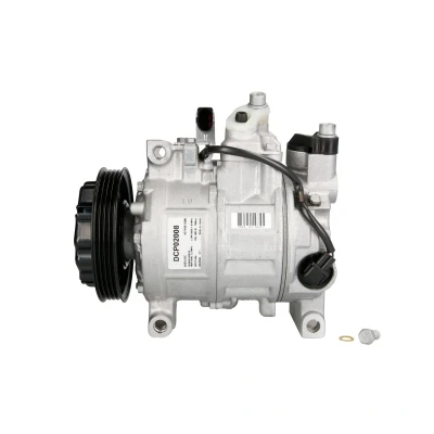 Immagine di DENSO DCP02008 Compressore Aria Condizionata 6SEU12C PAG 46 R 134a AUDI: A4 B6 Avant, Sedan, B6/B7 Cabrio