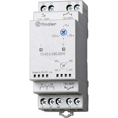 Immagine di Finder Relè di controllo alternanza carichi per pompe 24 V/DC, V/AC 1 NA, NA pz. 72.42.0.024.0000