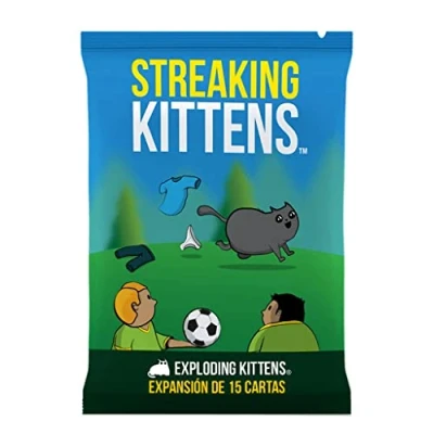 Immagine di JUEGO DE MESA PACK EXPANSION EXPLODING KITTENS STREAKING PEGI 7