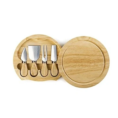 Immagine di IBILI Set di coltelli da Formaggio, Acciaio Inox, Marrone, 21 x 4 cm