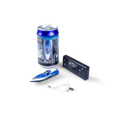 Immagine di Revell Control Mini blu Barca a motore per principianti RtR 75 mm