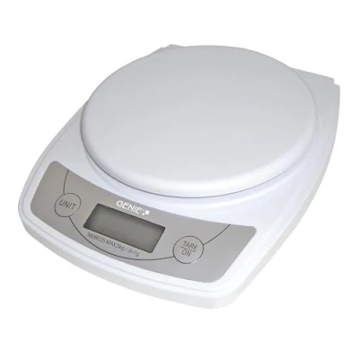 Immagine di Genie 3606 EDS Bilancia digitale da lettere (da 1 g a 5000 g; in plastica resistente, display LCD/bianco