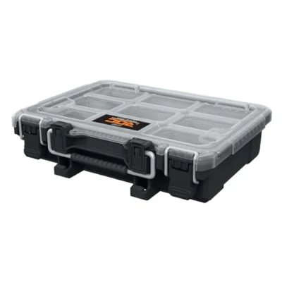Immagine di Keter ROC Pro Gear Organizer compatto per attrezzi resistente, colore: Nero/Grigio