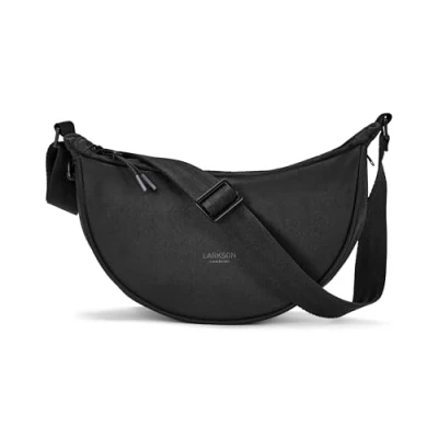 Immagine di Larkson Solveig Small HALF MOON Borsa a tracolla, Taglia: One Size, Black