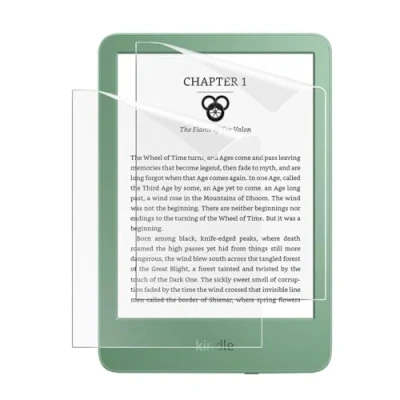 Immagine di MoKo Pellicola Protettiva Compatibile con Nuovo Kindle di 11a Gen 2024/2022, 10a 2019 Protezioni Schermo da 6&quot; in Vetro Temperato, Proteggischermo 2PZ Anti riflesso Sottile HD, Smerigliato
