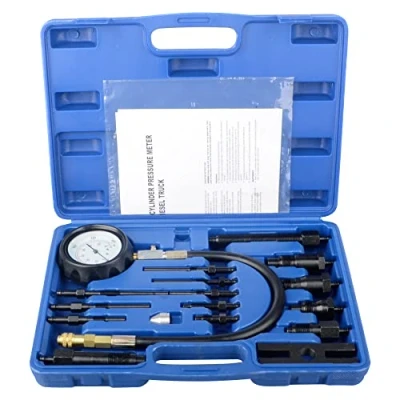 Immagine di DAYUAN Set di tester compressione per motori diesel, 70 bar, manometro pressione