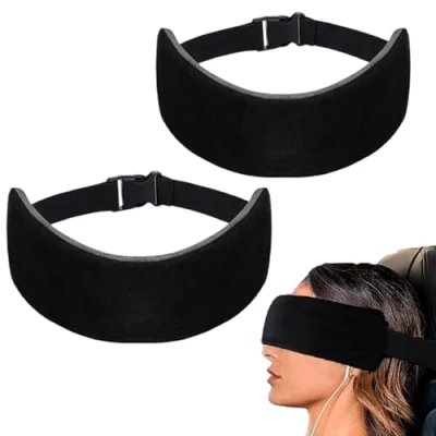 Immagine di Eevhrqw Cinghia per Testa di Aeroplano,Head Strap Aeroplane,Cinghia la Viaggi in Aereo,Cinghia Supporto Teste da Viaggio,Alternativa Cuscino Viaggio,Fascia aeroplani