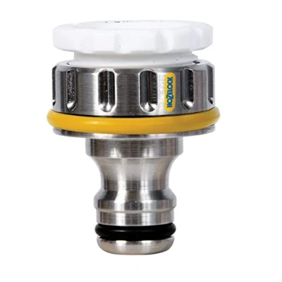 Immagine di Hozelock 2041P0000 Pro Ottone Presa per rubinetti filettati Raccordo a innesto