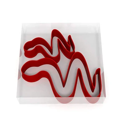 Immagine di Serpente Set di 2 formine per biscotti e fondente, 5 cm + 8