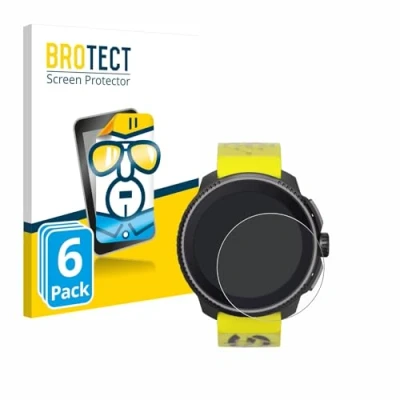 Immagine di brotect Pellicola Protettiva per Suunto Race Protezione Schermo (6 Pezzi) [Trasparente, Anti Impronte]