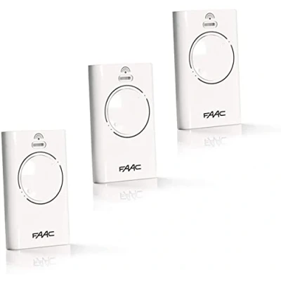 Immagine di 3 pezzi telecomando FAAC XT2 868 SLH LR bianco (787009)