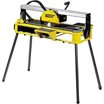 Immagine di Fartools 113513 Tagliapiastrelle elettrico, per piastrelle, radiale a 36 mm, lama 200 x 22,2 2 tavola inclinabile, con mirino laser, 800 W
