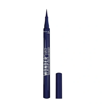 Immagine di Rimmel Wonder&#039;Ink, 003 Aquatic Aria, Eyeliner, Eyeliner di Precisione in Penna, Opaco, Finish Altamente Pigmentato, Tenuta che Dura Tutto il Giorno, Waterproof, Non Sbava, 1 ml