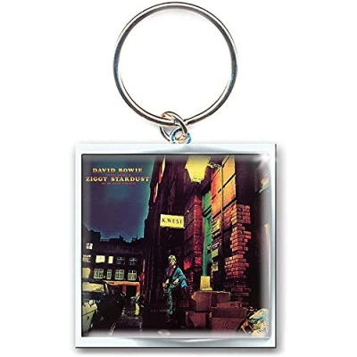 Immagine di Portachiavi Metallo David Bowie Ziggy Stardust Keychain
