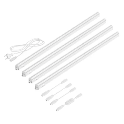 Immagine di Parlat Apparecchi LED sottopensile Rigel, 87,3 cm ciascuno, con interruttore, 1002lm bianco caldo, set di 4