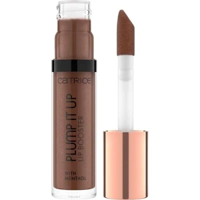 Immagine di Catrice Lucidalabbra volumizzante Plump It Up, n. 100 marrone, rinfrescante, effetto colorante, ingrandente, lucido, vegano, senza alcool, parabeni, particelle di microplastica,