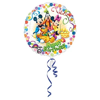 Immagine di amscan Mickey u0026 Friends Party Palloncino Mikey Mouse in Alluminio, Poliestere, Multicolore