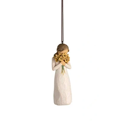 Immagine di Willow Tree 28015 Sospensione Angelo con Mazzo