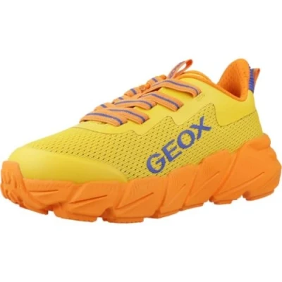 Immagine di Geox J FLEXYPER Fast Boy, Scarpe da Ginnastica, Yellow/Orange, 33 EU