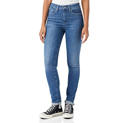 Immagine di Levi&#039;s 721 HIGH RISE Skinny Jeans Fit Med indigo, Donna, Taglia: 26x32, indigo