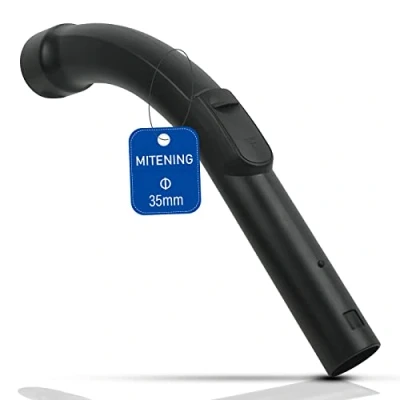 Immagine di Maniglia tubo flessibile Ø 35 mm/47 mm, compatibile con aspirapolvere Miele S8 S6 S5 S4 S2 S1 C1 C2 C3 H1, Complete, Compact Classic Swing S8000, impugnatura di ricambio 9442601/9442600