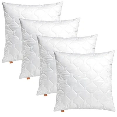 Immagine di sleepling Comfort 190023 cuscino divano, Imbottitura per Cuscini, Oekotex, lavabile 60 gradi, Prodotto in UE, Garanzia di imbottitura, taglia, 50 x cm, bianco