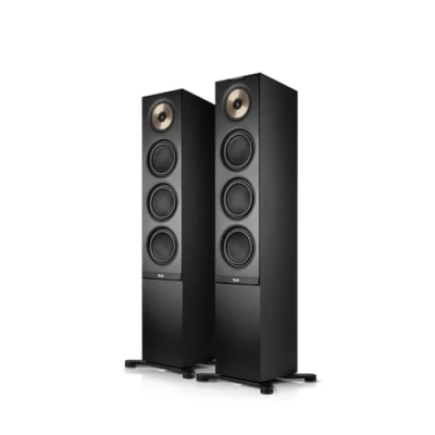 Immagine di Teufel Stereo L 2 Coppia di altoparlanti attivi senza fili Bluetooth WLAN Multiroom radio Internet Streaming, alloggiamento in legno, HiFi 190 Watt, sistema a 3 vie, colore