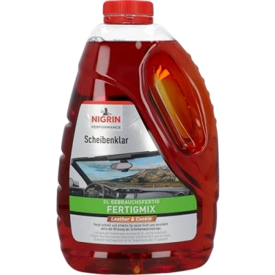 Immagine di Nigrin 20427 Performance Detergente per vetri Leather &amp; Cookie, pronto all&#039;uso, 3 litri