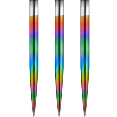 Immagine di Mission Darts Punte per freccette con punta in acciaio, lisce e da 30 mm, colore arcobaleno (#_1xX2443)