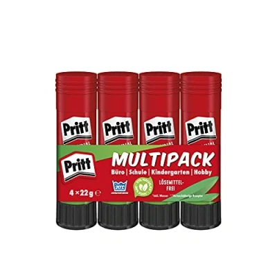 Immagine di Pritt Colla stick Klebestift Original Multipack 22 g PK6MP 4 pz.