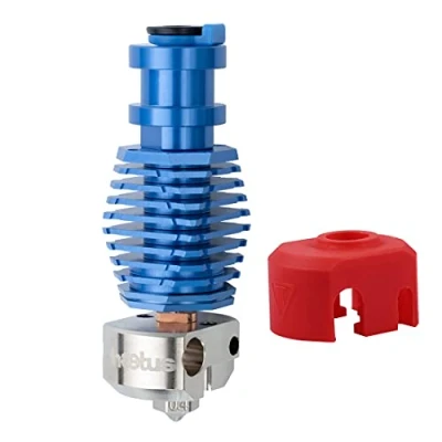 Immagine di Fino a 500 ℃ All Metal Libellula Hotend BMO Bimetal Heatbreak con ugello in rame placcato compatibili aggiornamento V6 Prusa i3 MK3 MK3S DDB estrusore Titan Extruder 3D Printer (BM0)