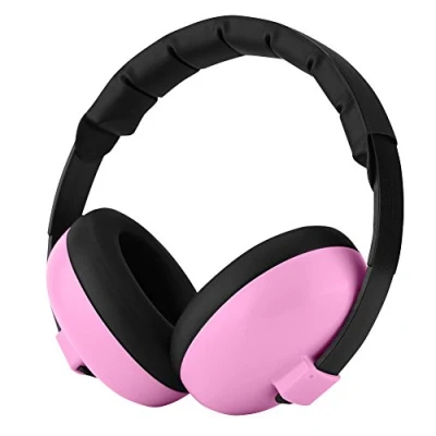 Immagine di Cuffie Antirumore per Bambini, SNR 27 dB (Riduzione del Rumore) Bambini Adatto Sotto i Regali di 2 Anni(Rosa)