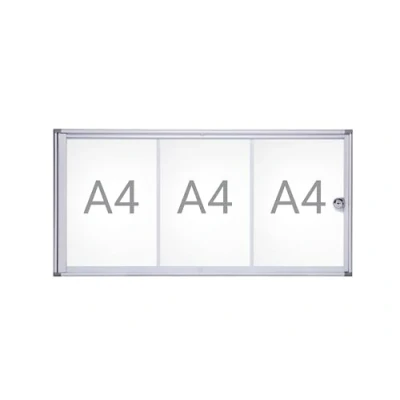 Immagine di Maul 6820308, Alluminio Vetro, Argento, 3 x A4