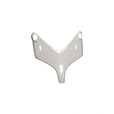 Immagine di one by Camamoto cod. 77380002B carena coperchio copri scudo cornice superiore colore bianco perla compatibile con yamaha t max 500 anno dal 2001 al 2007 rif. orig. 5GJ2834500