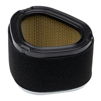 Immagine di vhbw set di filtri (1x pre filtro, 1x filtro dell&#039;aria) compatibile con John Deere LT133, LT155, LTR155, LX173 tagliaerba, nero/argento/giallo