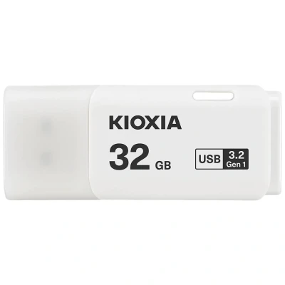 Immagine di Kioxia TransMemory U301 Chiavetta USB 32 GB Bianco LU301W032GG4 3.2 (Gen 1x1)