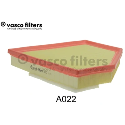 Immagine di DAVID VASCO A022 filtro aria 38 265 270 rettangolare Cartuccia con prefiltro BMW: 1 Hatchback, 3 Touring, 4 Coupe