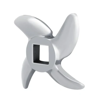 Immagine di Lame per tritacarne in Acciaio Inox Accessori la Sostituzione di coltelli a Croce Forma tritacarne(22#)