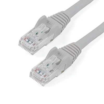 Immagine di StarTech.com N6PATC7MGR Cavo di Rete CAT6, Patch Ethernet, RJ45, UTP, Antigroviglio, 7 m, Grigio