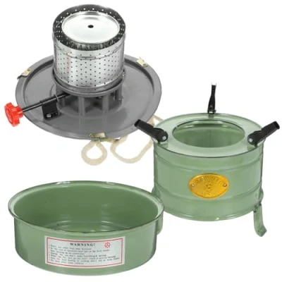 Immagine di BomDog Stufa a Cherosene Portatile Mini da Campeggio Stufe Petrolio Bruciatore Forni Barbecue Kerosene