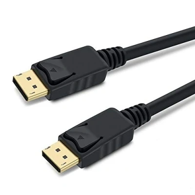 Immagine di PremiumCord Cavo 8K Displayport 1.3/1.4 M/M 1 m, a Displayport, 32,4 Gbps, Video 8K@30Hz, 5K@60Hz, 4K@120Hz 2160P, HDCP 2.2, Connettori Placcati Oro, Nero