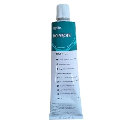 Immagine di KD89 Molikote BR2 Plus Grasso ad alte prestazioni multiuso per pressione estrema, 100 g, Nero