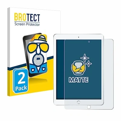 Immagine di brotect Pellicola Protettiva Opaca per Apple iPad 9.7&quot; 2018 (6a. Gen.) Anti Riflesso (2 Pezzi)
