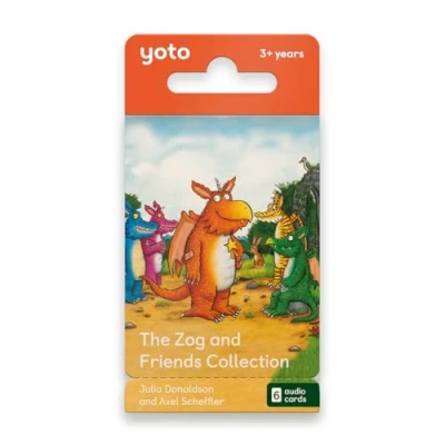 Immagine di Yoto Zog &amp; Friends Collection di Julia Donaldson Scheda audiolibro inglese per bambini da utilizzare con Player e Mini lettore audio tutto in 1, Cantastorie dai 3 anni su