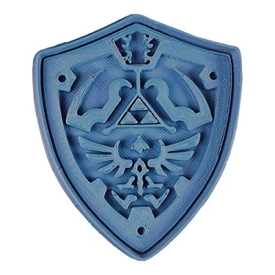 Immagine di Cuticuter Emblema Hyrule The Legend of Zelda di Biscotti, Blu, 8 x 7 1.5 cm