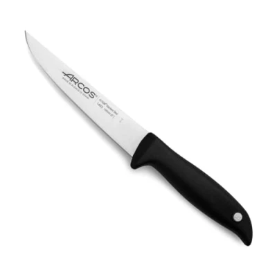 Immagine di Arcos Serie Menorca Coltello Prosciutto Lama Acciaio Inossidabile Nitrum 280 mm Manico Polipropilene Colore Nero
