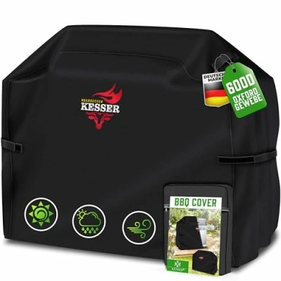 Immagine di KESSER® Copertura per griglia barbecue premium grill a gas cappa grigliata resistente alle intemperie Weber, Brinkmann, Char protettiva