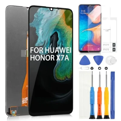 Immagine di ARSSLY per Huawei Honor X7a 2023 LCD Display, Sostituzione dello Schermo RKY LX1 LX2 LX3 Touch Screen Digitizer Full Assembly con Riparazione Kit