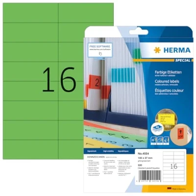 Immagine di Herma, Etichette, Etichette a colori in carta rimovibile