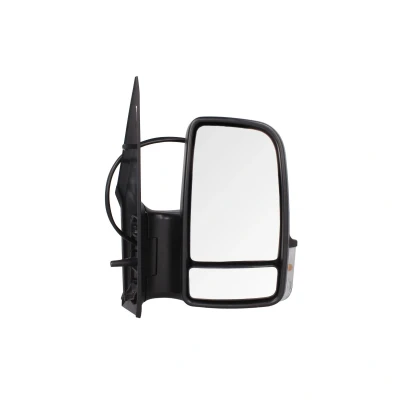 Immagine di specchio retrovisore esterno Tyc 321 0111 Dx convesso, per regolazione elettrica specchio, termico, Braccio corto